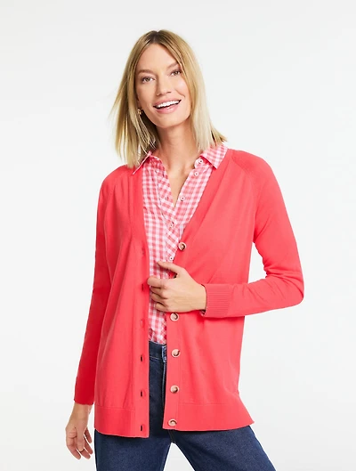 V-Neck Girlfriend Cardigan