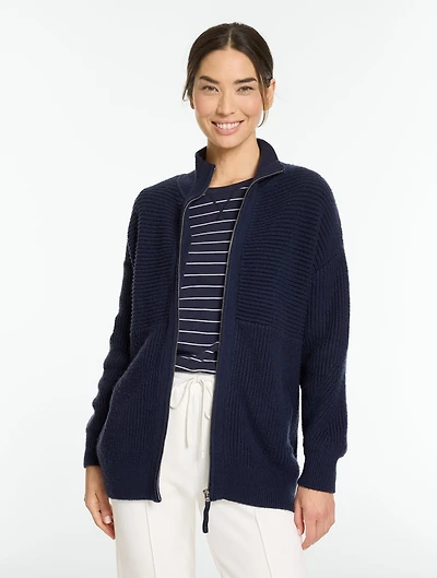 Studio Stretch Yoga Sweater Jacket