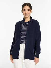 Studio Stretch Yoga Sweater Jacket