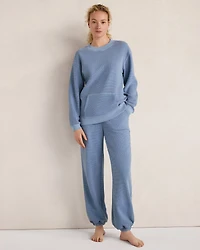 Resti Organic Cotton Waffle Cuffed Pants