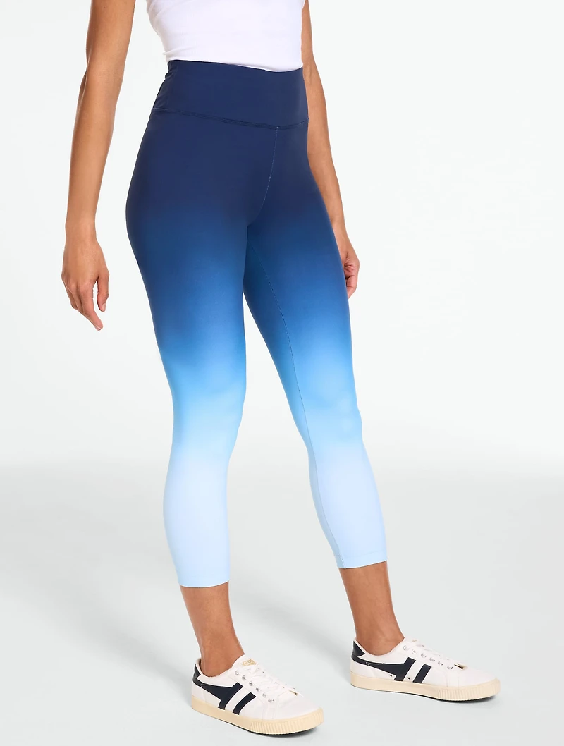 Performance Compression Capri Leggings - Ombré