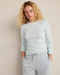 Garment-Dyed Organic Cotton Long Sleeve Tee