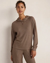 Resti Brushed Rib Knit Hoodie