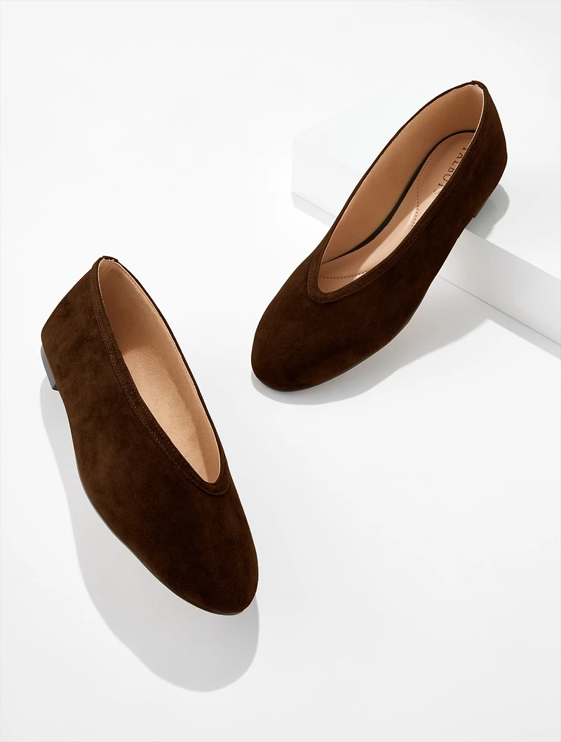 Vera Suede Ballet Flats