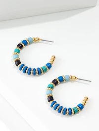 Celestine Hoop Earrings