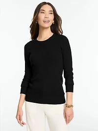 Micro Cable Sweater