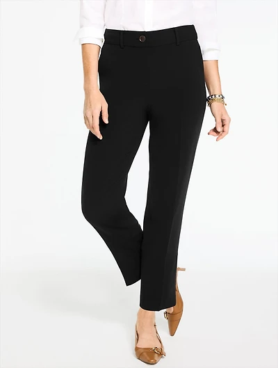 Straight Leg Easy Travel Pants