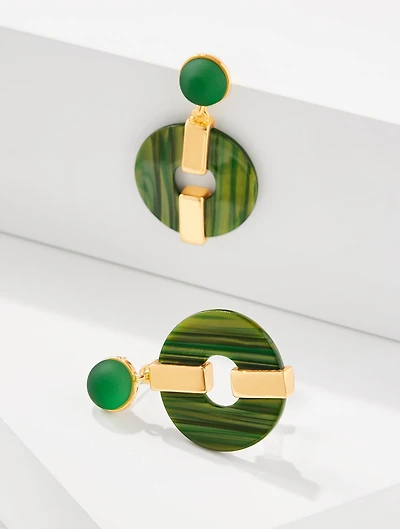 Tory Tortoise Earrings