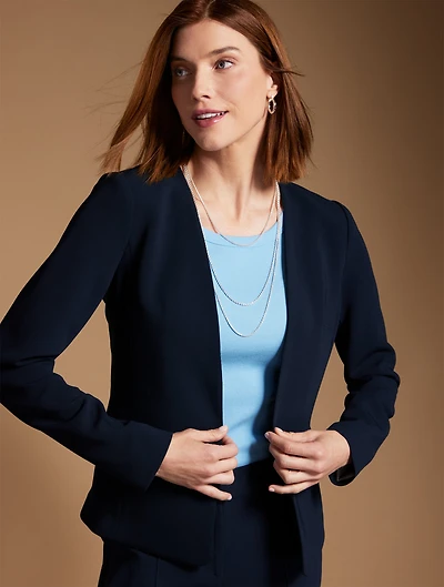 Easy Travel Open Front Jacket