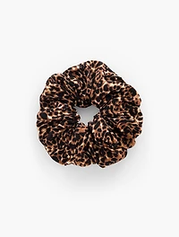 Delicate Leopard Scrunchie