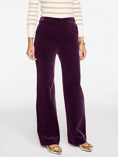 Wide Leg Corduroy Pants