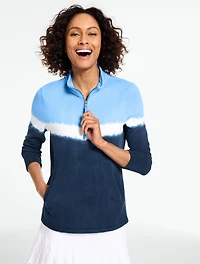 Half-Zip Pullover - Tie-Dye