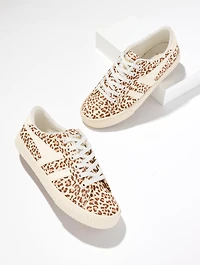 Gola® Mark Cox Tennis Sneakers - Alluring Leopard