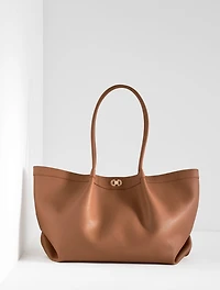 Katharine Pebble Leather Tote
