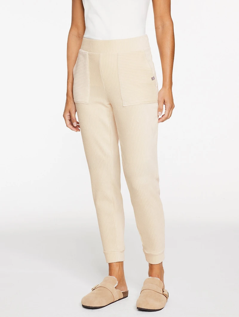 Sky Lounge Velour Joggers