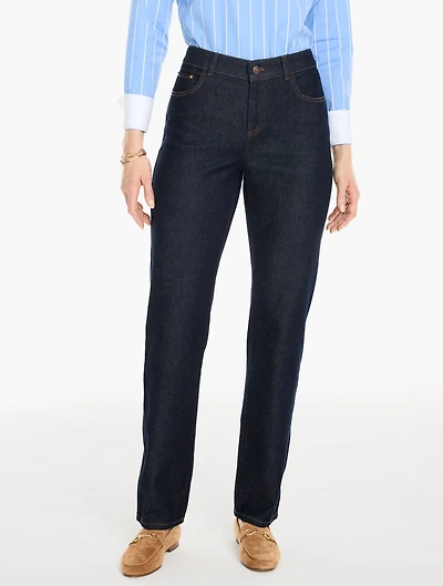 Classic Relaxed Straight Leg Jeans - Halifax Wash