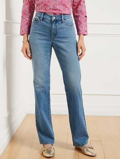 Barely Boot Jeans - Sutton Wash Curvy Fit