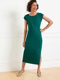 Passport Ponte Scoop Neck Dress