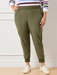 Lightweight Woven Stretch Joggers