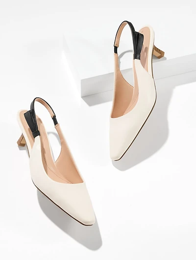 Tabitha Nappa Slingback Pumps