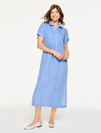 Linen Shirtdress