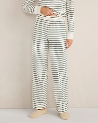 Organic Cotton Jersey Stripe Pants
