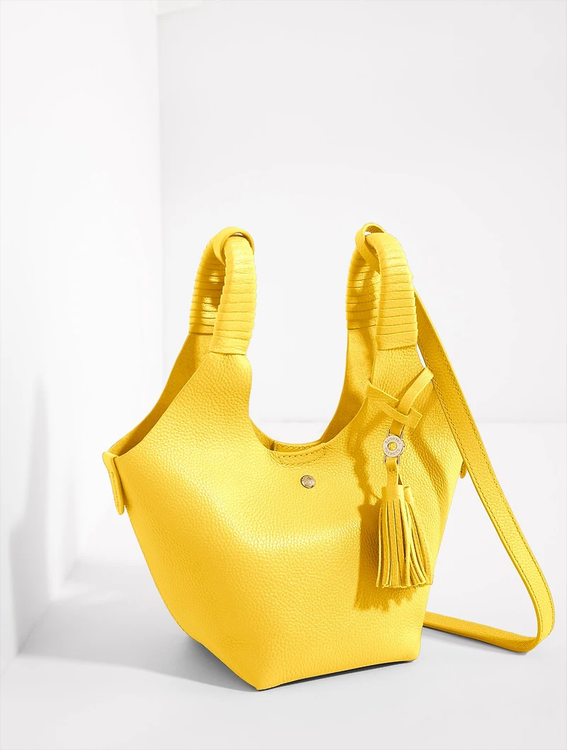 Pippa Pebble Leather Crossbody Bag