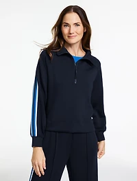 AirKnit Stretch Half-Zip Pullover