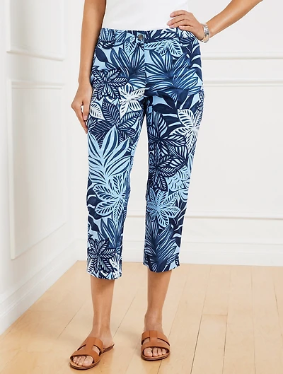 Perfect Skimmers - Watercolor Botanical Curvy Fit