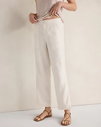 Heavyweight Linen Wide Leg Pants