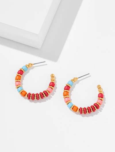 Celestine Hoop Earrings