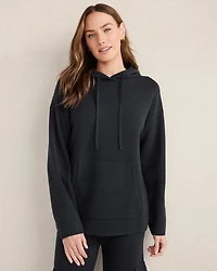 Viscose Blend Long Sleeve Hoodie