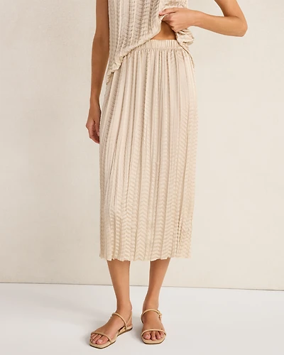 Radiant Pleated Skirt