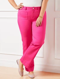 Patch Pocket Classic Jean Trousers