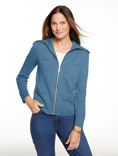 Full-Zip Cardigan