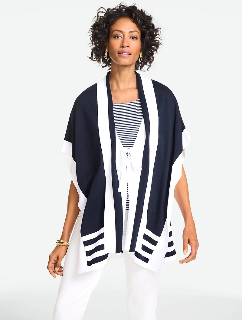Tie Front Ruana