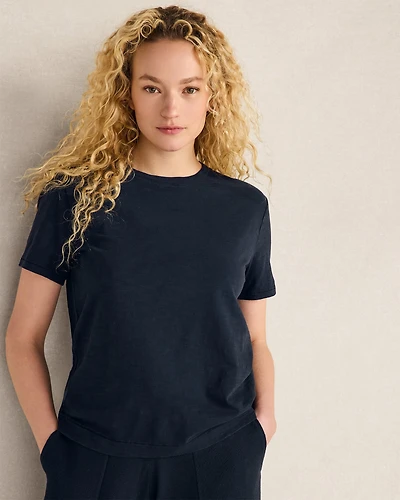 Organic Cotton Heavyweight Jersey Short Sleeve Tee
