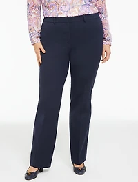 Relaxed Bootcut Cotton Bi-Stretch Pants