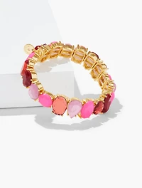 Eclectic Crystal Stretch Bracelet
