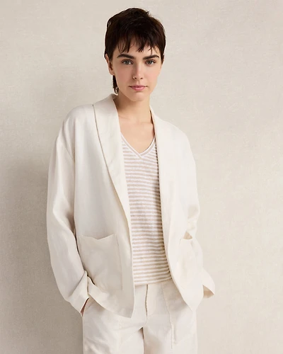Heavyweight Linen Blazer
