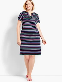 Bow-Front Shift - Stripe