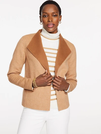 Double Face Wool Blend Jacket