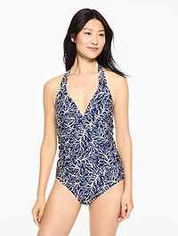 Aqua Club Coral Reef Halter Tankini