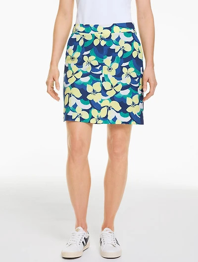 Layered Bloom Golf Skort