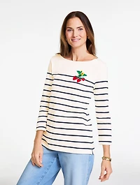 Authentic Talbots Tee - Strawberry Patch