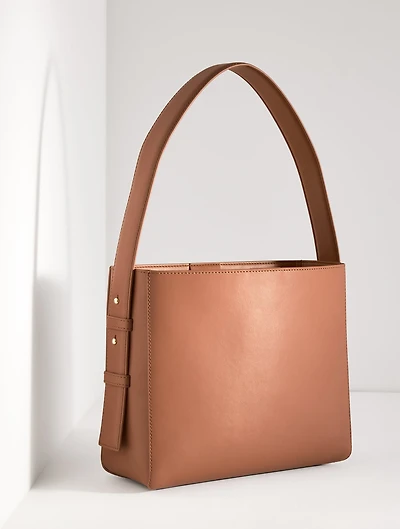 Nappa Leather Bucket Bag