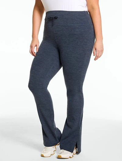 Studio Stretch Split Flare Leggings