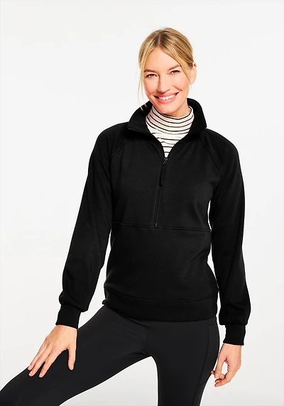 Cozy Cloud Half-Zip Pullover
