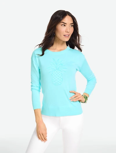 Crewneck Sweater - Pineapple