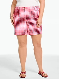 Relaxed Chino Shorts - Bellevue Gingham